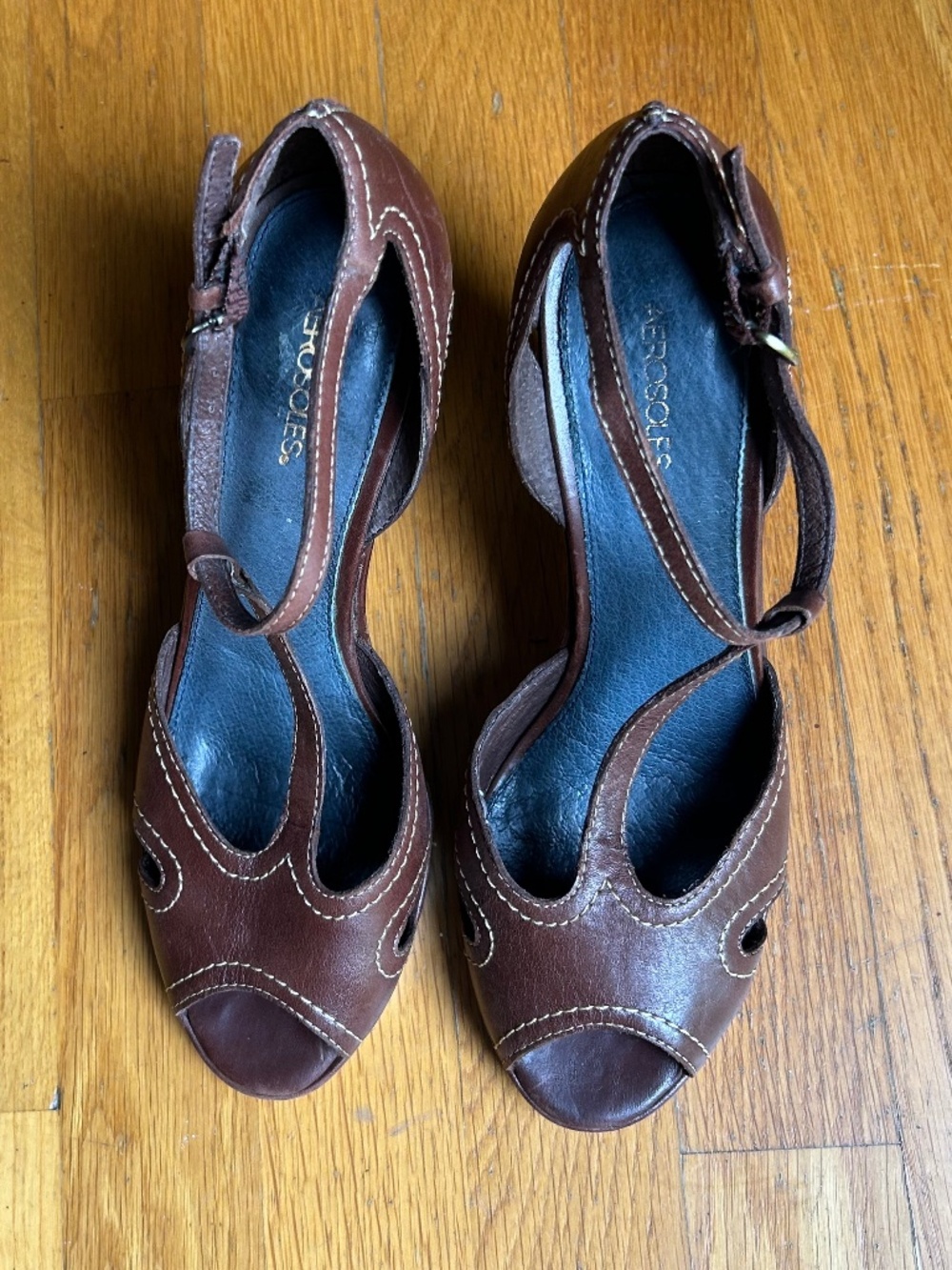 Aerosoles platform sandals 7.5 - Picture 2 of 14